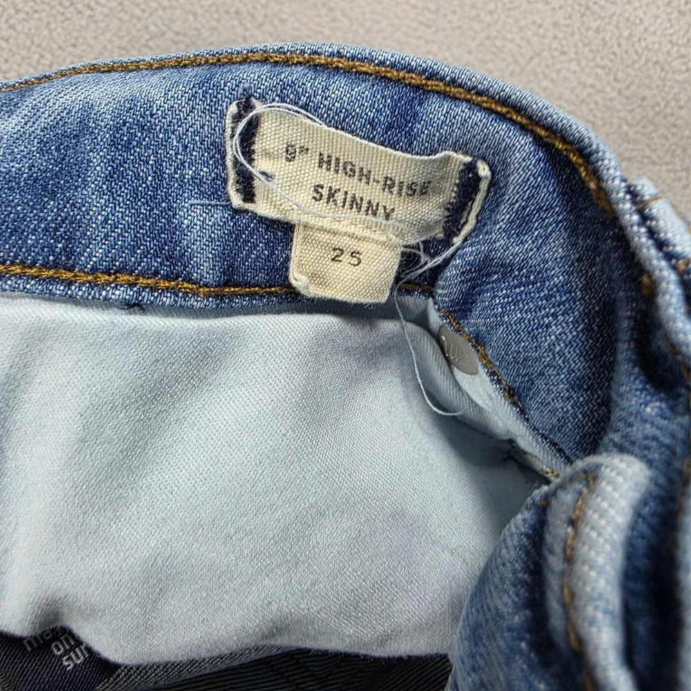 Madewell Jeans Women 25 Blue Skinny 9
